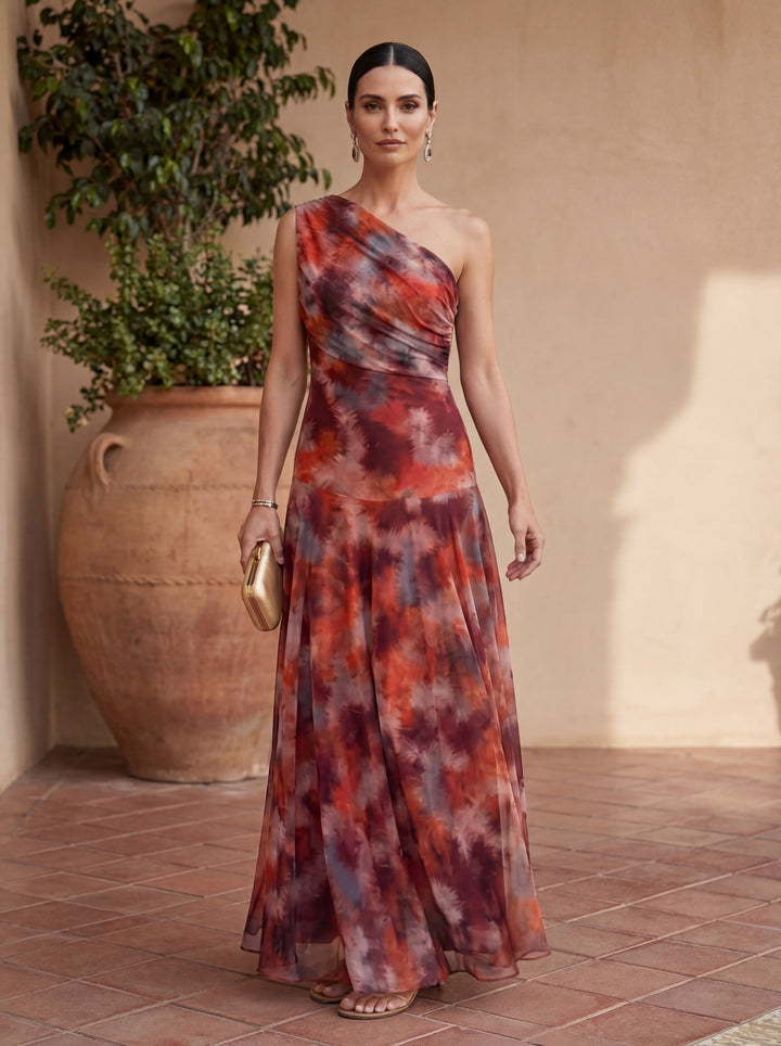 Uma - Robe fluide ample au design élégant