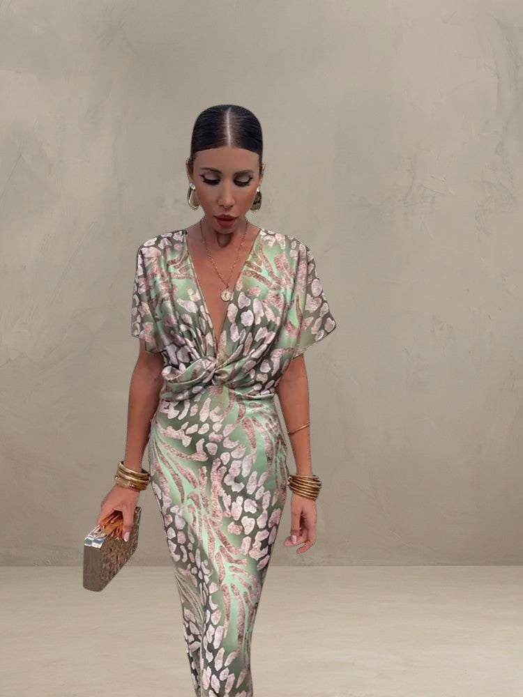 CLARANDRA | ROBE MIDI EN CUIVRE