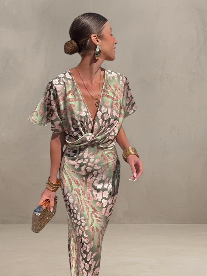 CLARANDRA | ROBE MIDI EN CUIVRE