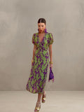 JANEY | ROBE D'ÉTÉ COLORÉE