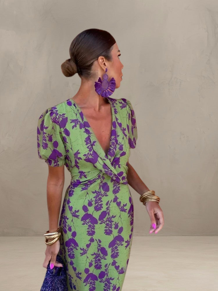 JANEY | ROBE D'ÉTÉ COLORÉE