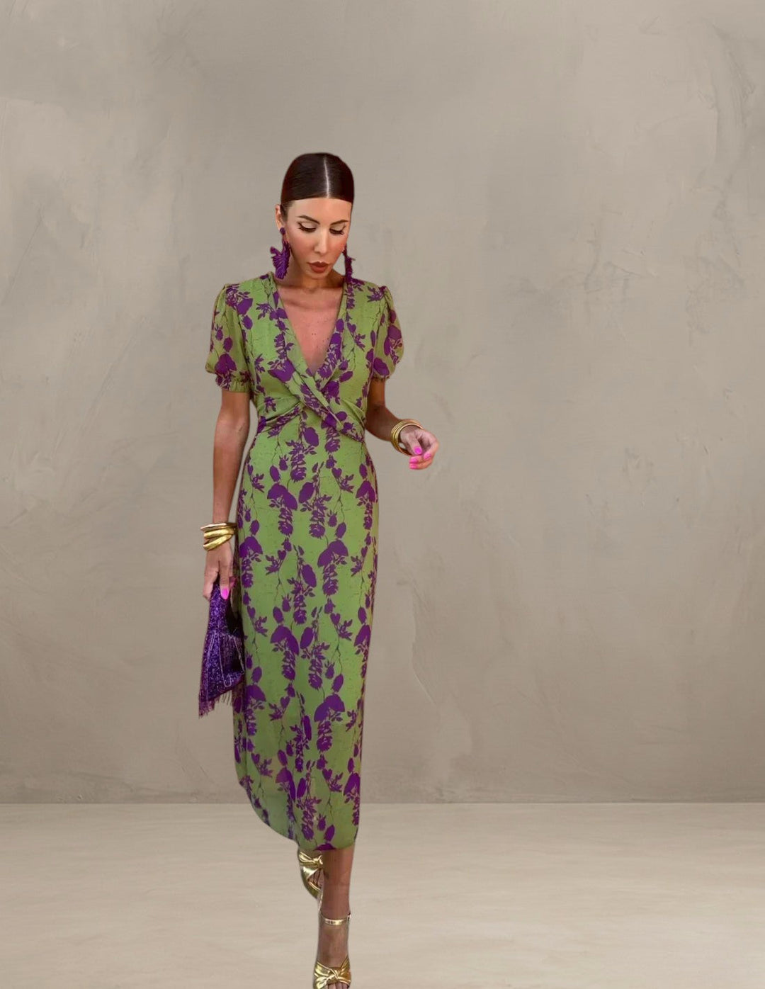 JANEY | ROBE D'ÉTÉ COLORÉE