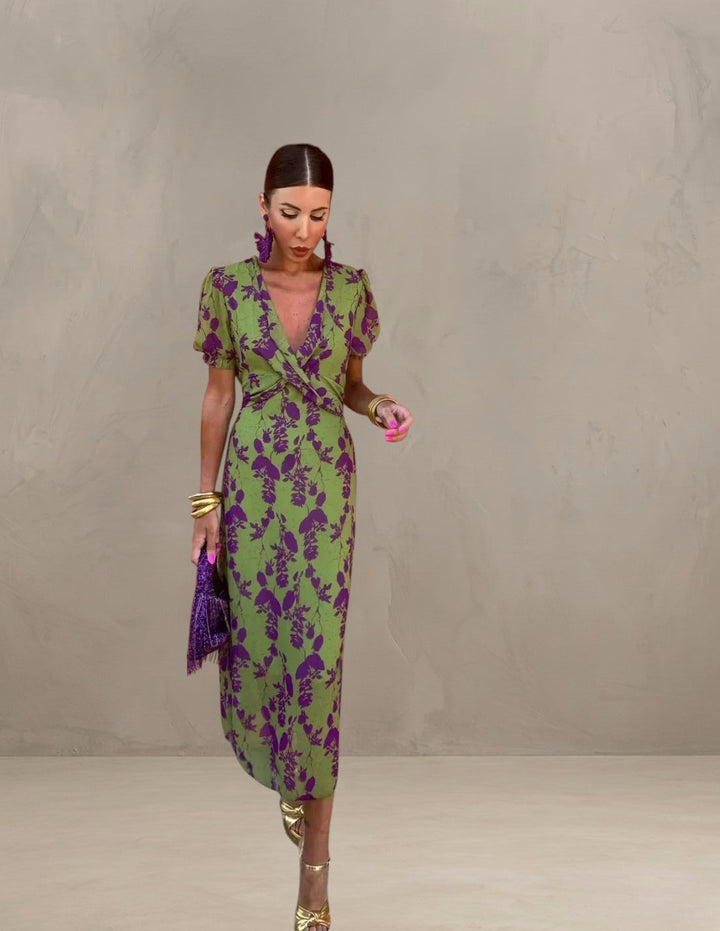 JANEY | ROBE D'ÉTÉ COLORÉE