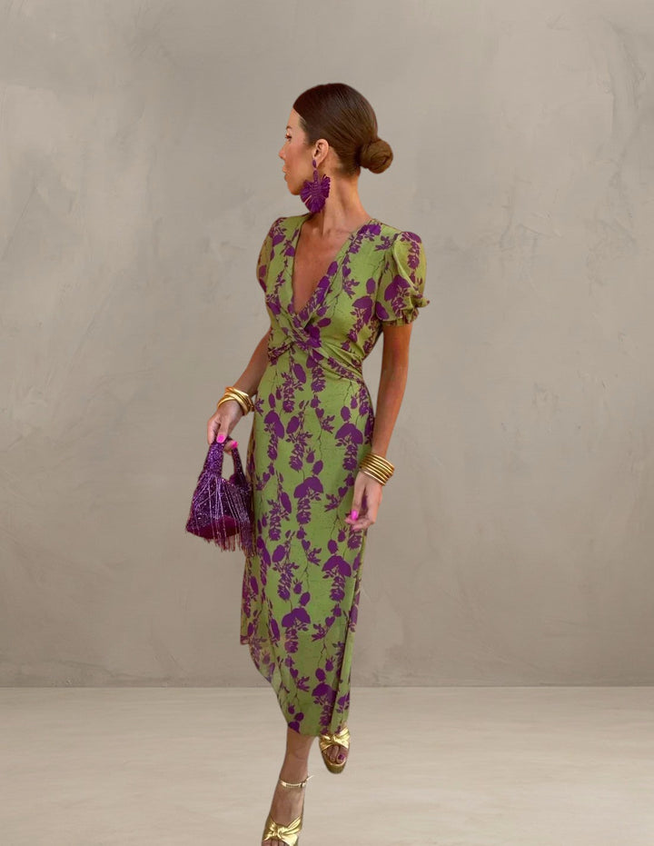 JANEY | ROBE D'ÉTÉ COLORÉE