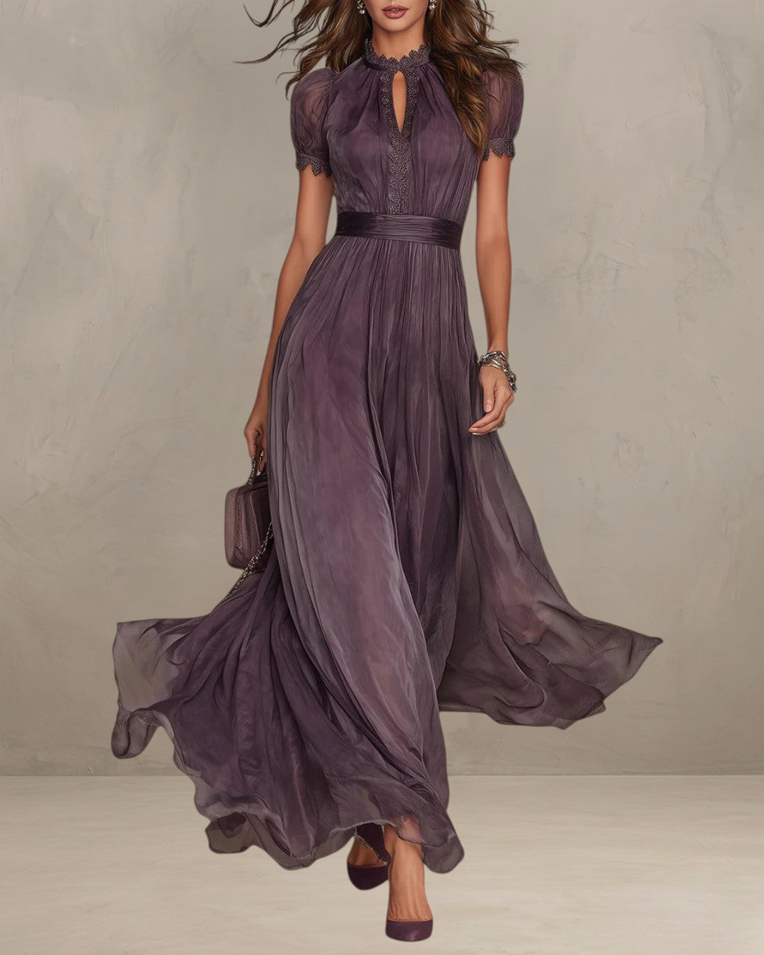 FLAVIA - ROBE MAXI FLUIDE