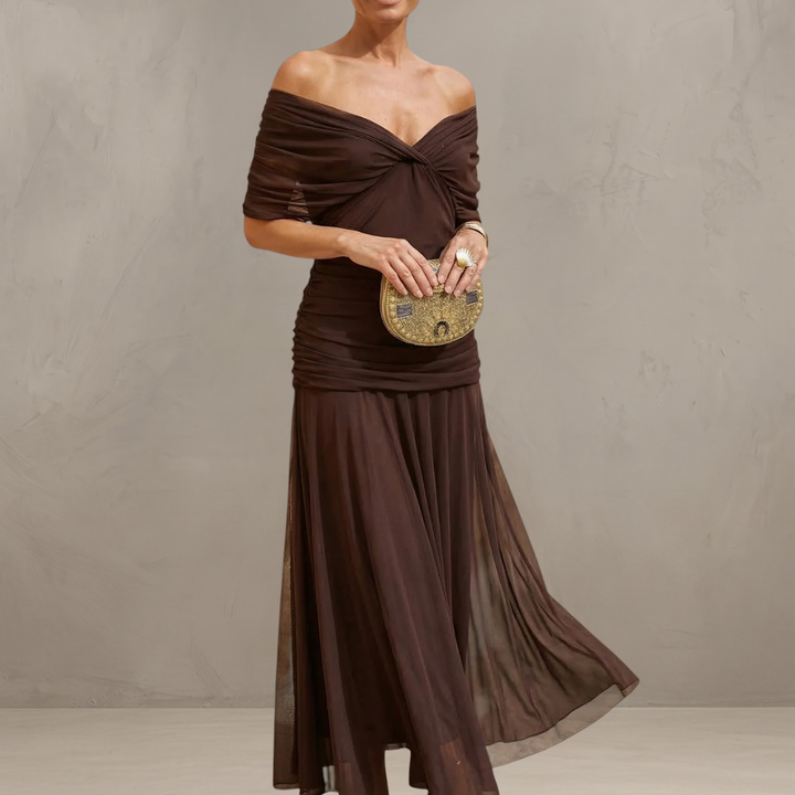 FLORENDRA | ROBE MAXI FLORALE