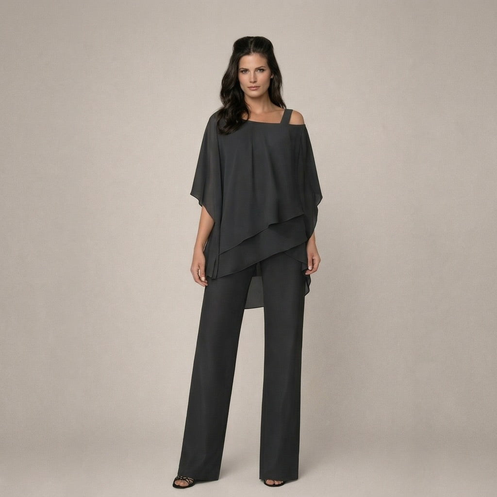 Clara | Ensemble Élégant Avec Top À Couches