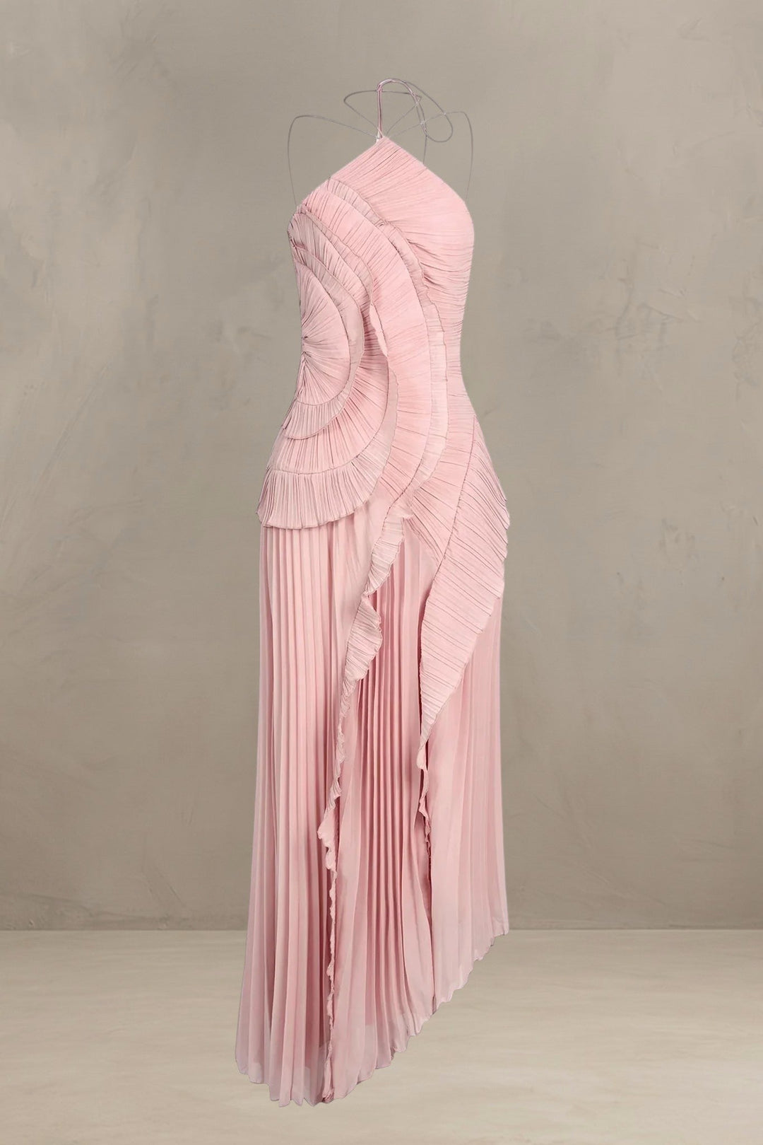 ISADORA | ROBE MAXI ÉLÉGANTE ASYMÉTRIQUE