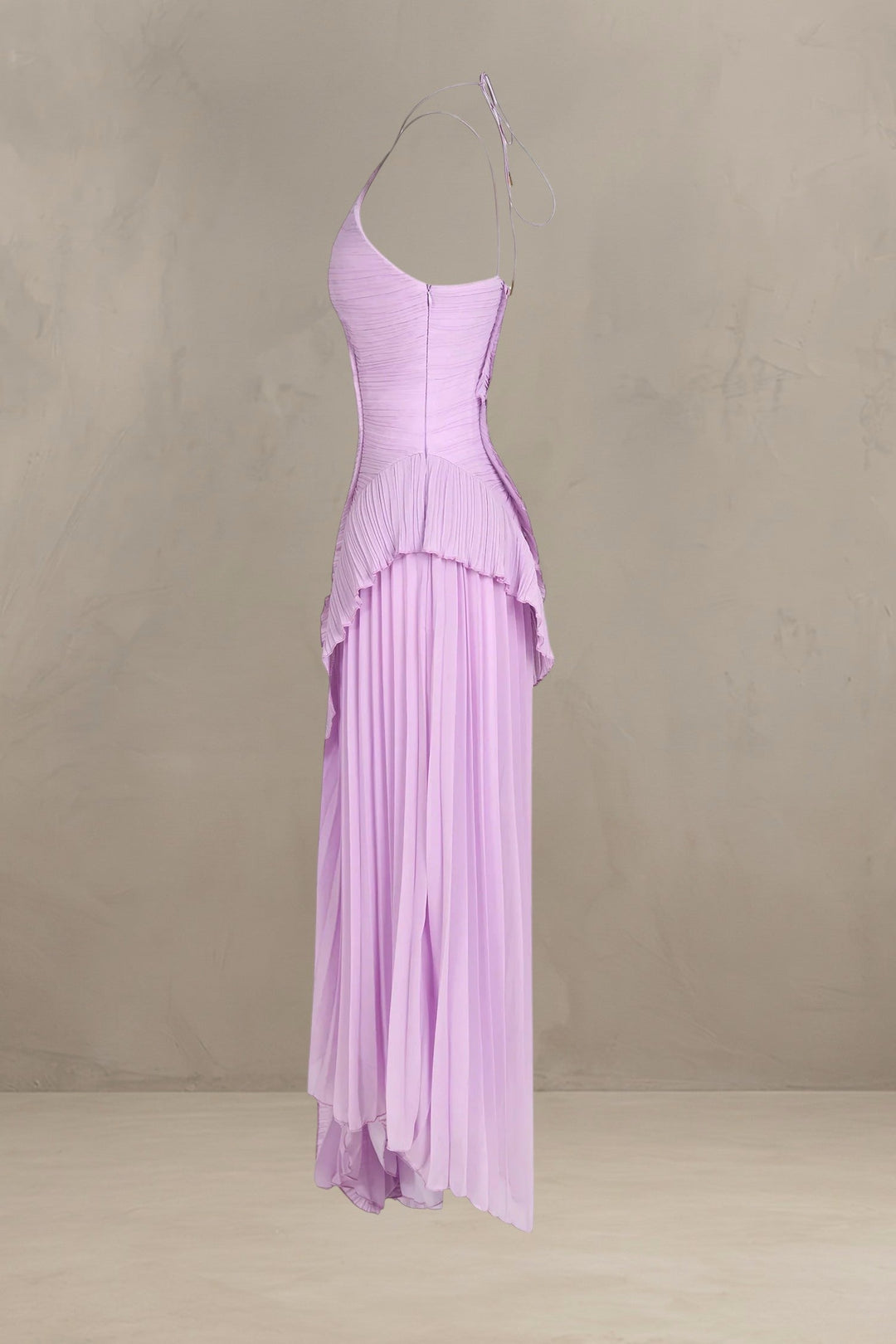 ISADORA | ROBE MAXI ÉLÉGANTE ASYMÉTRIQUE