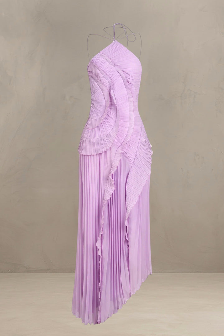 ISADORA | ROBE MAXI ÉLÉGANTE ASYMÉTRIQUE