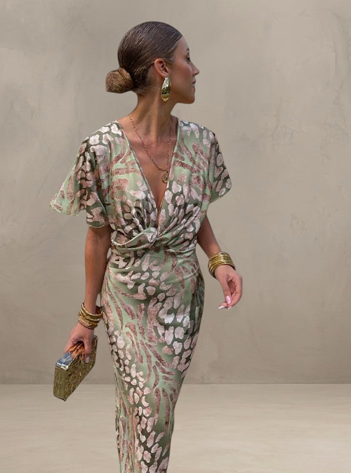CLARANDRA | ROBE MIDI EN CUIVRE