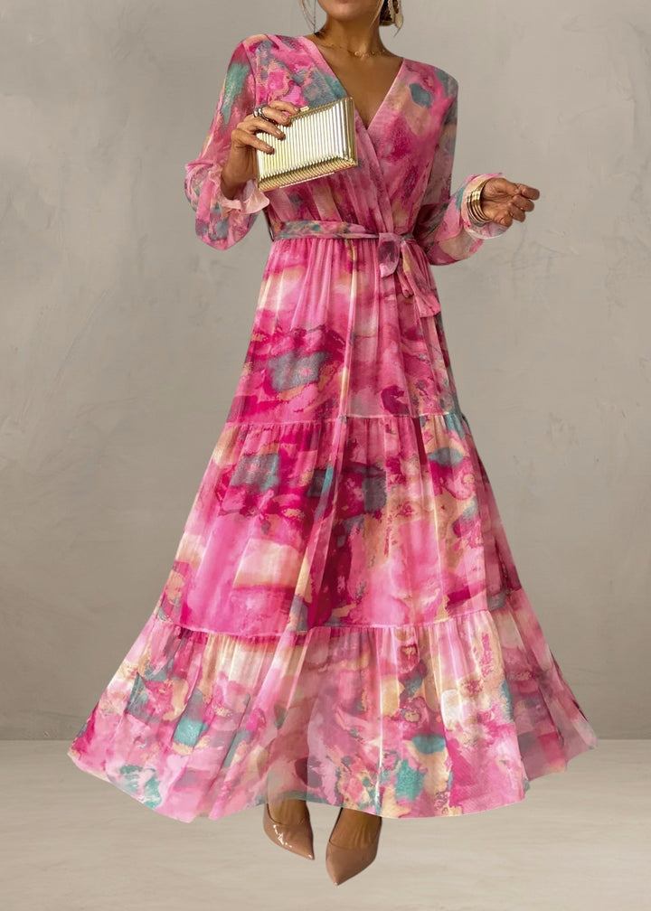 MOLLY | ROBE PORTÉE AVEC IMPRIMÉ FLORAL