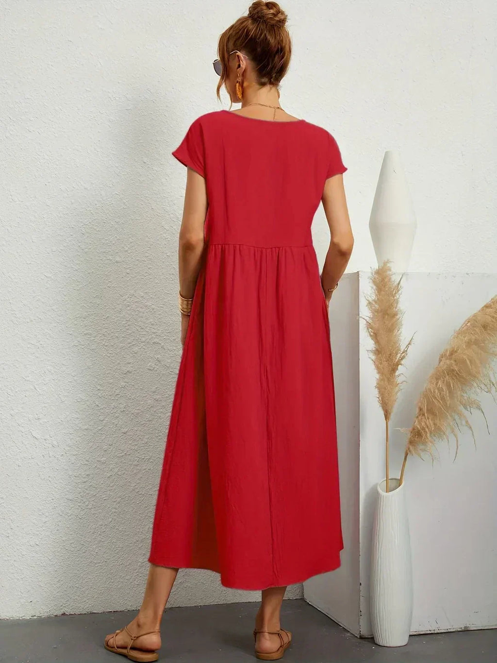 Ursina | Robe Midi Fluide