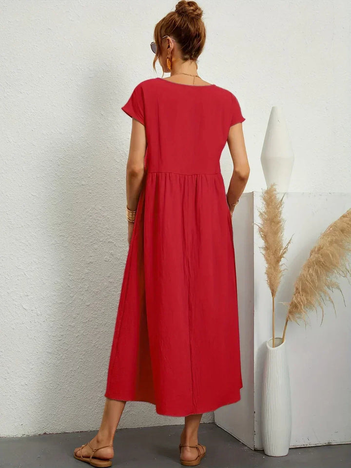 Ursina | Robe Midi Fluide