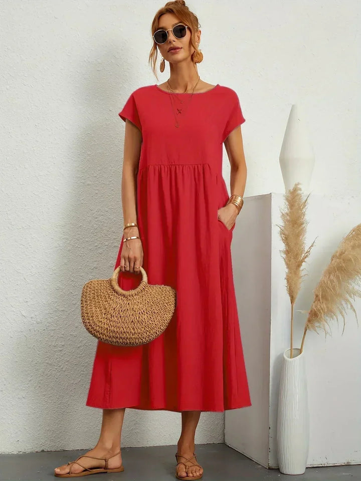 Ursina | Robe Midi Fluide