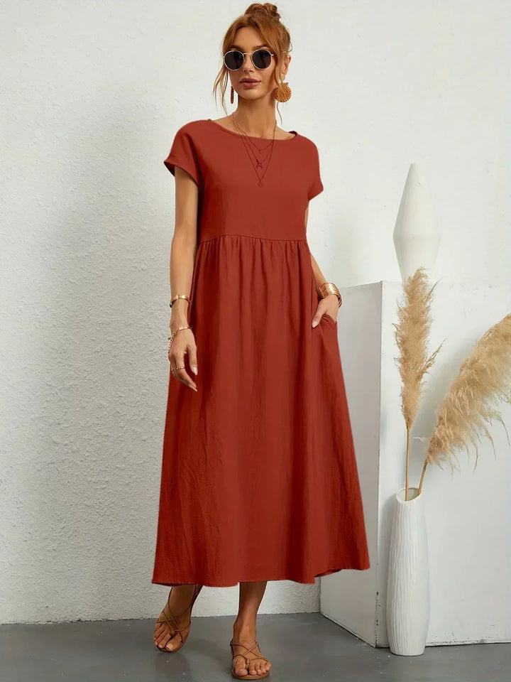 Ursina | Robe Midi Fluide