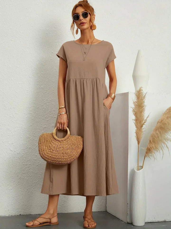 Ursina | Robe Midi Fluide