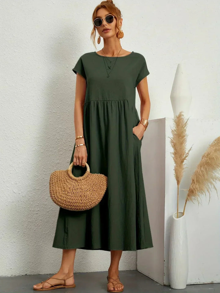 Ursina | Robe Midi Fluide