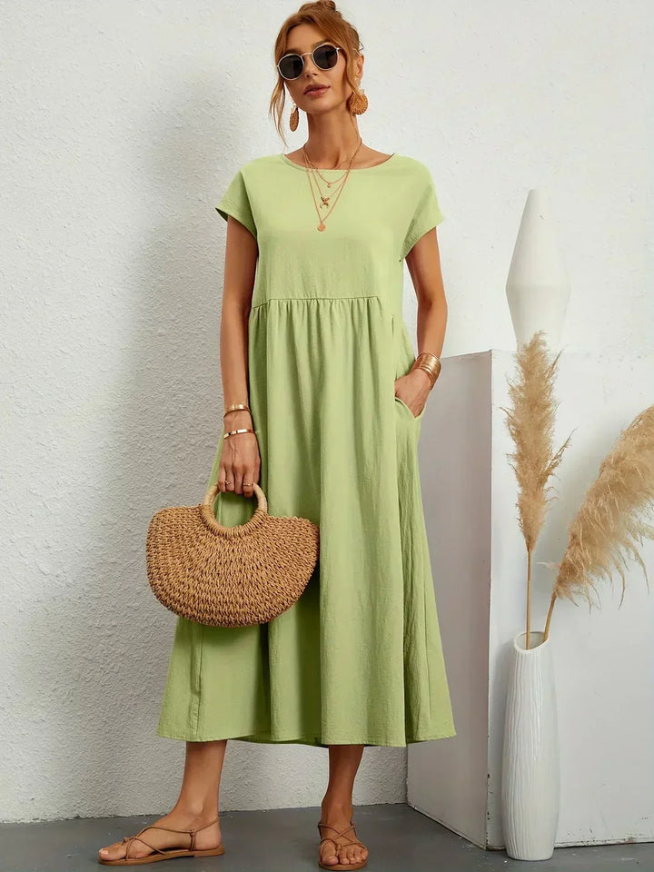 Ursina | Robe Midi Fluide