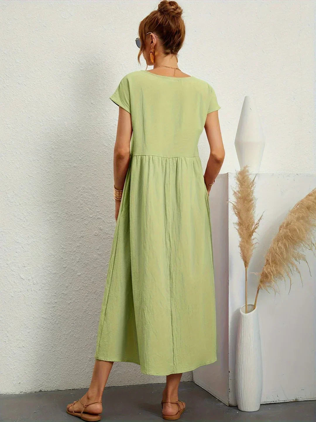 Ursina | Robe Midi Fluide