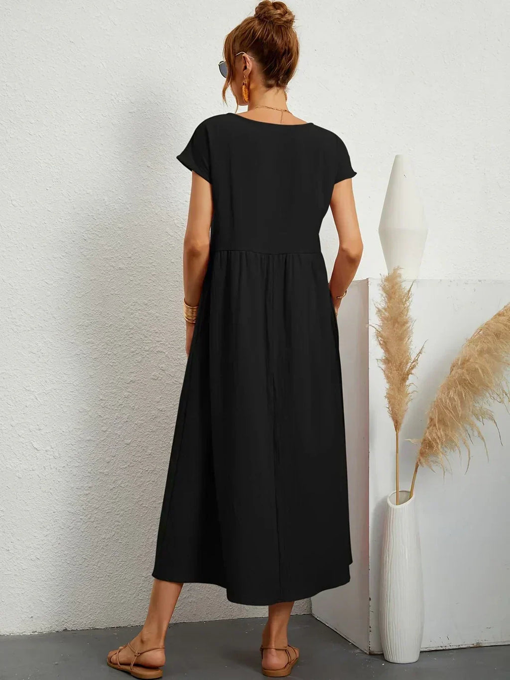 Ursina | Robe Midi Fluide