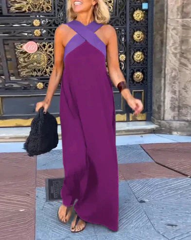 Quirine | Robe Maxi à Devant Enveloppé