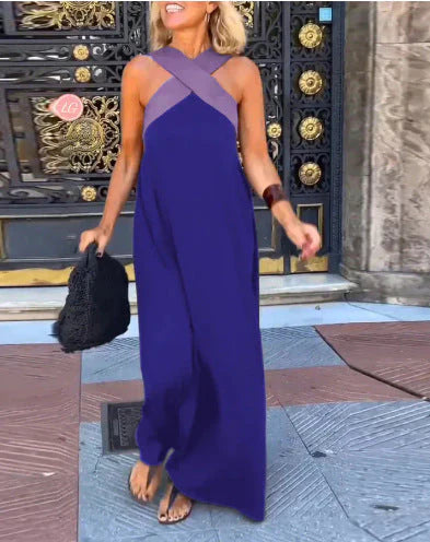 Quirine | Robe Maxi à Devant Enveloppé