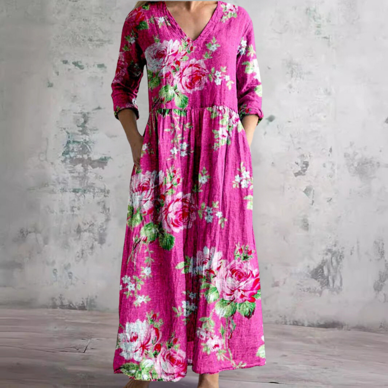 Fiona | Robe d'été florale