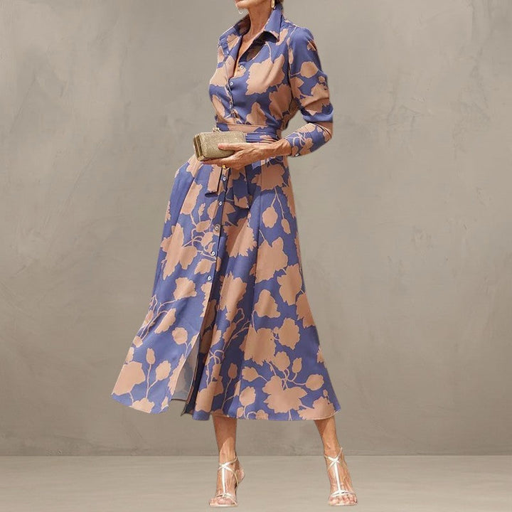 LYNN | ROBE ÉLÉGANTE À COL EN V