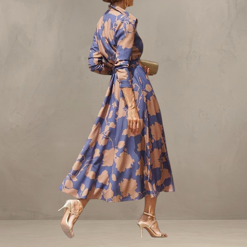 LYNN | ROBE ÉLÉGANTE À COL EN V