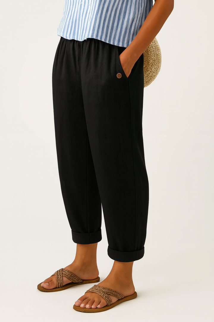 Stella | Pantalon en Lin Éternel