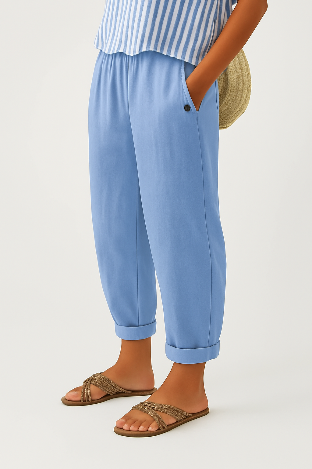 Stella | Pantalon en Lin Éternel