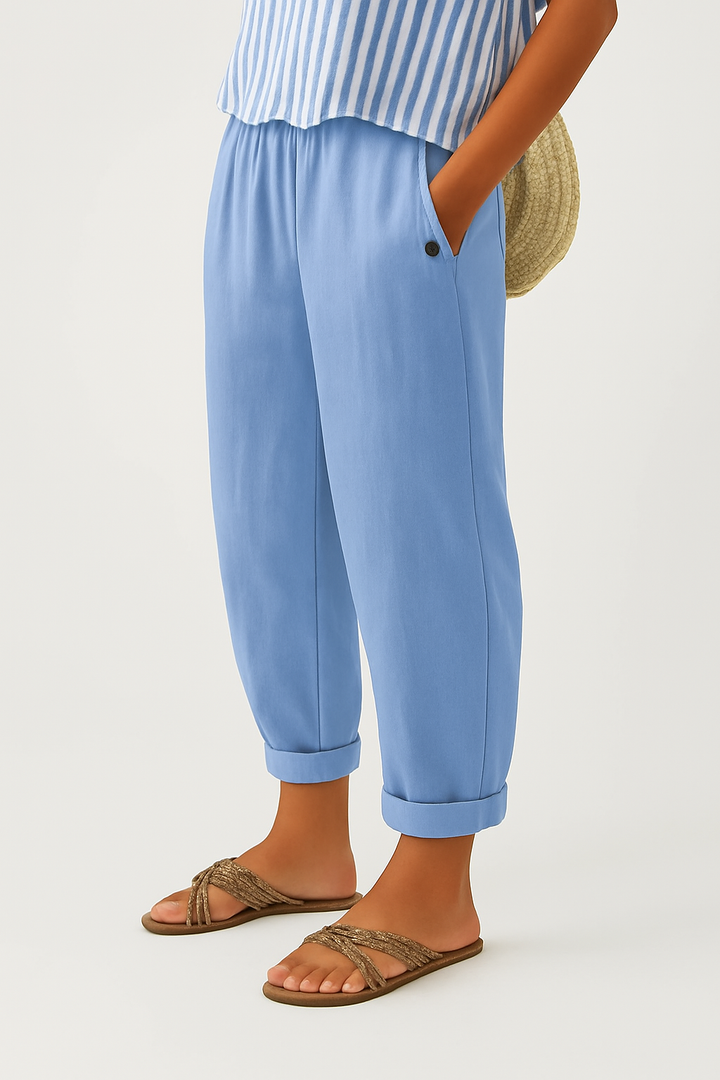 Stella | Pantalon en Lin Éternel