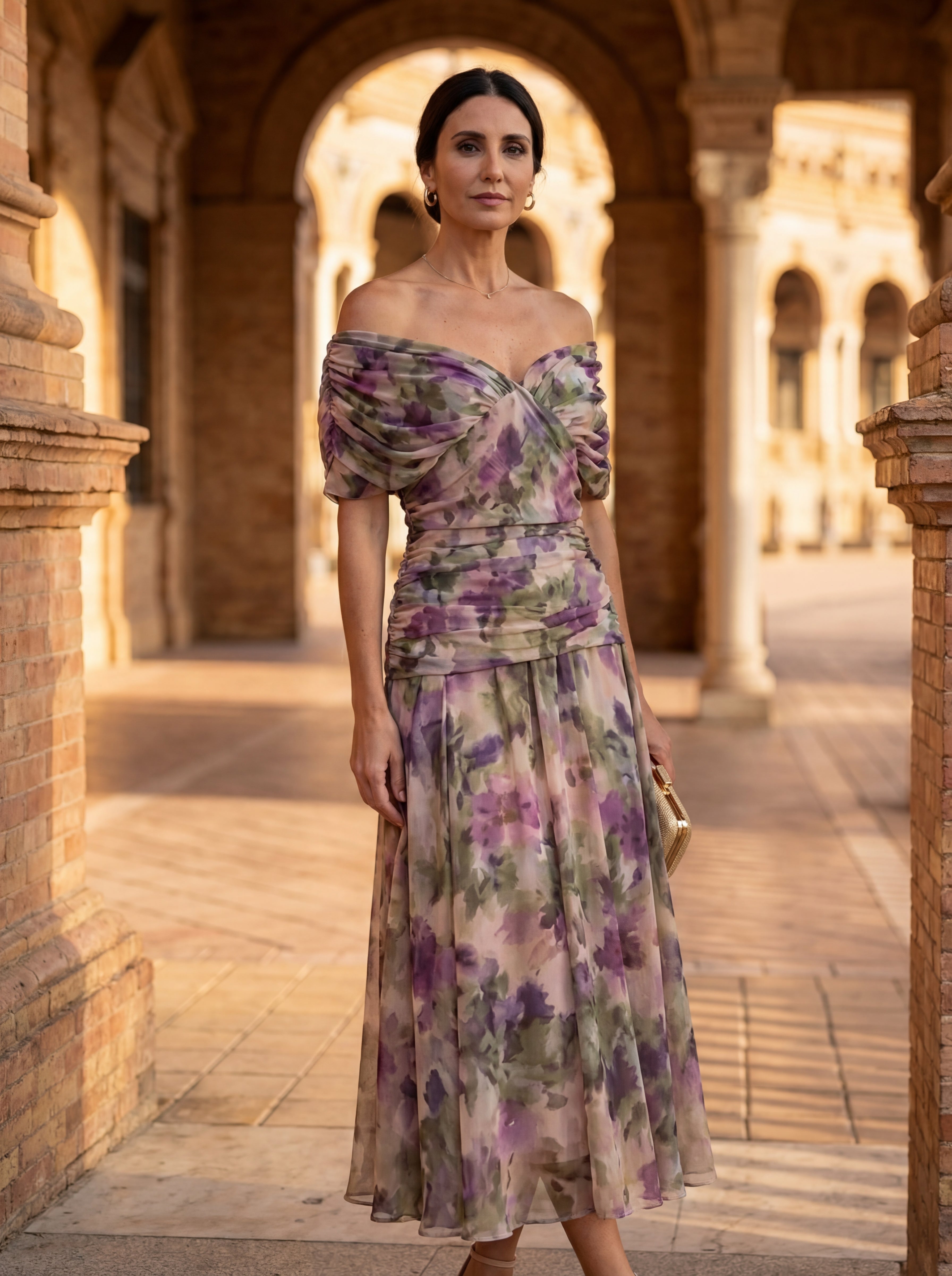 Robe Luisa Décolleté en V