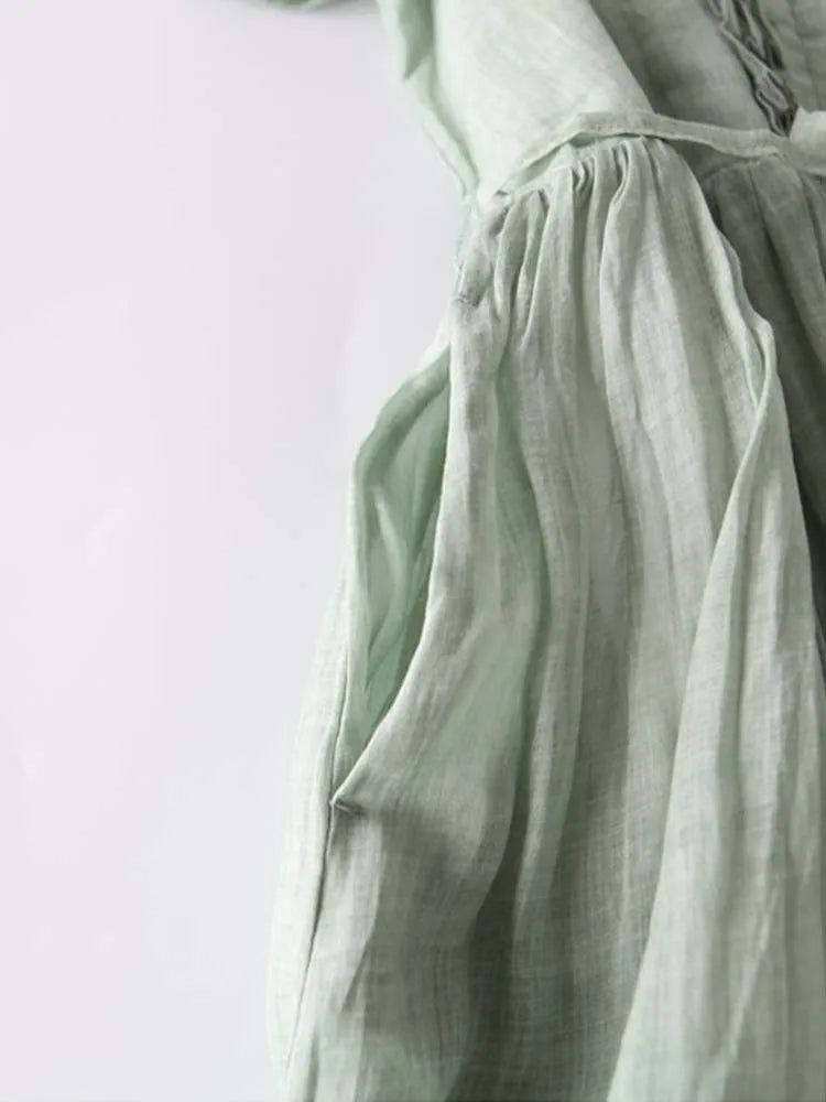 Bea |  Robe Élégante à Taille Lacée