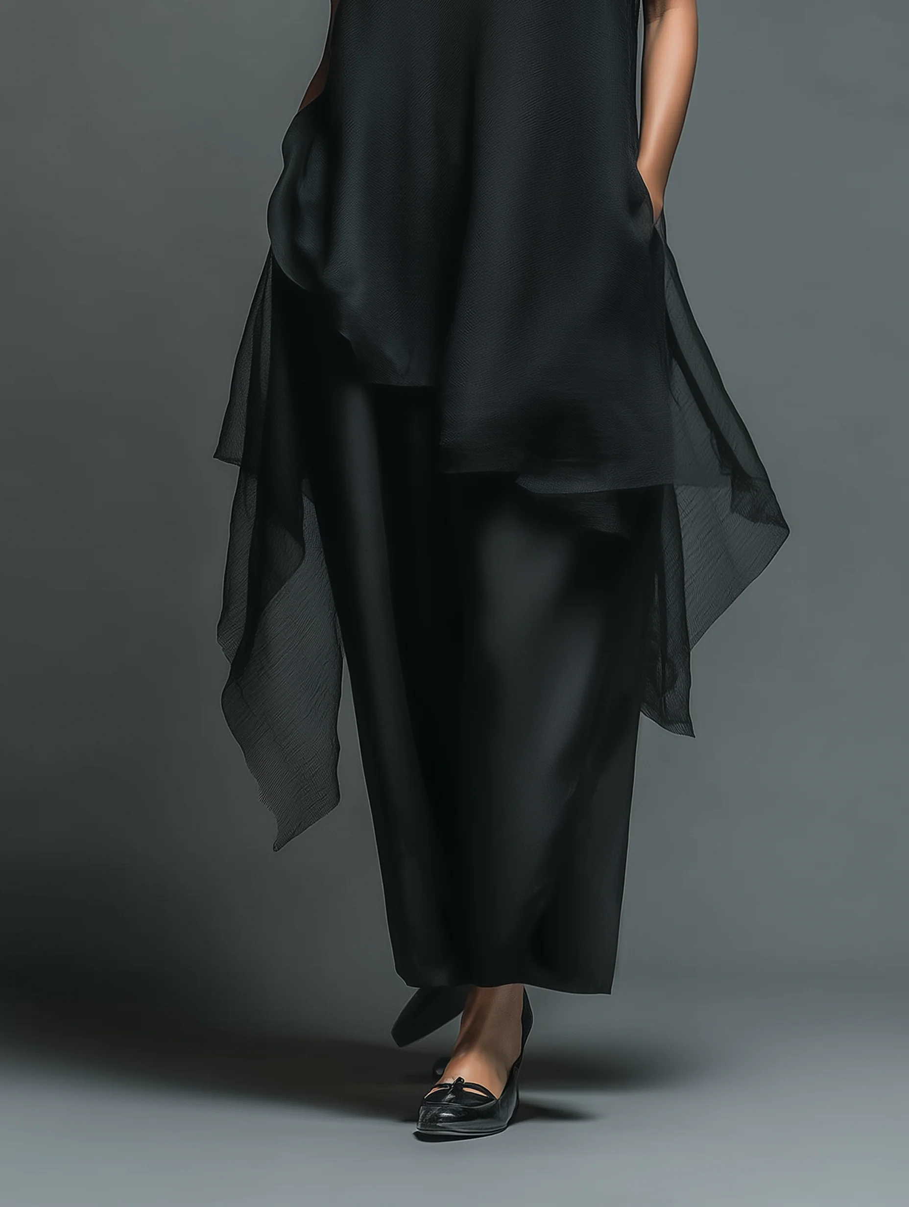 Ensemble Robe Slip Celeste