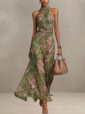 SOPHIE | ROBE D'ÉTÉ FLORALE ÉLÉGANTE