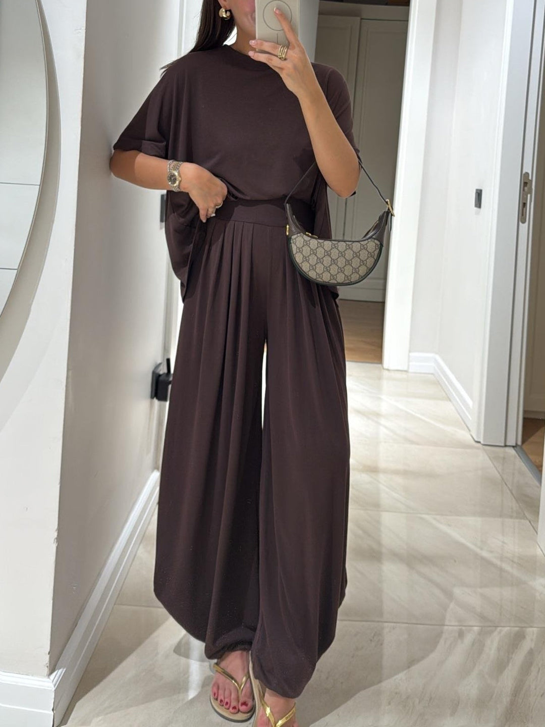 Ensemble Décontracté Gris Clair Sophie