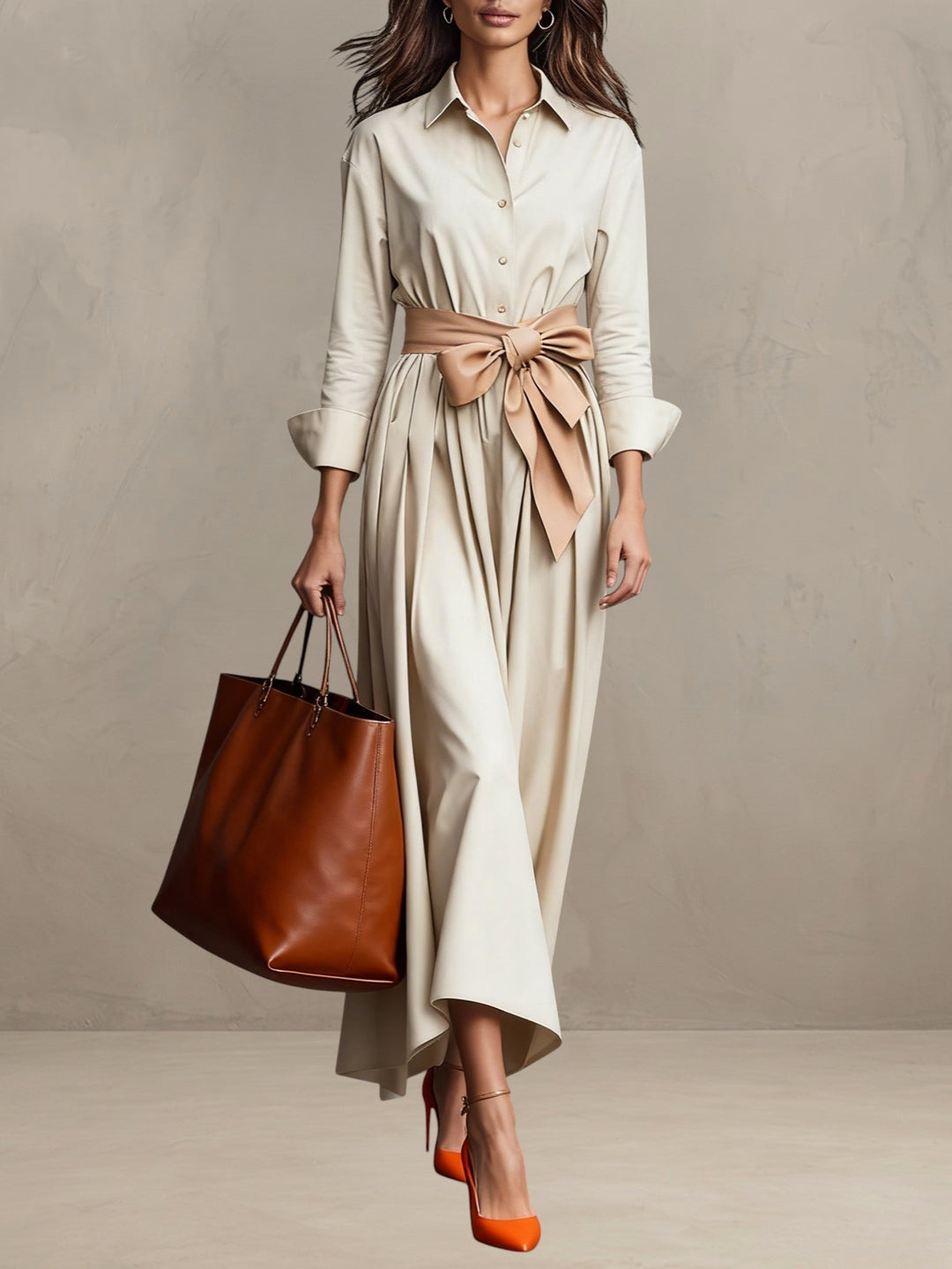 HANNA | ROBE EN COTON ÉLÉGANTE