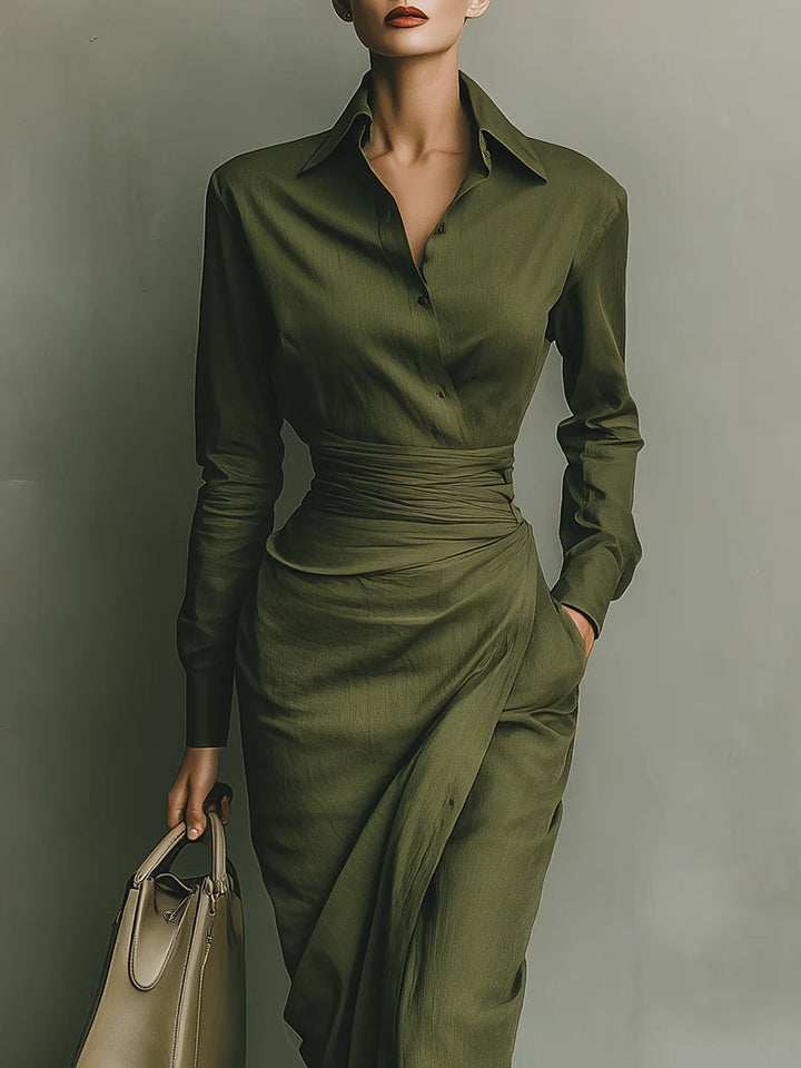 Caterina | Robe maxi ajustée élégante