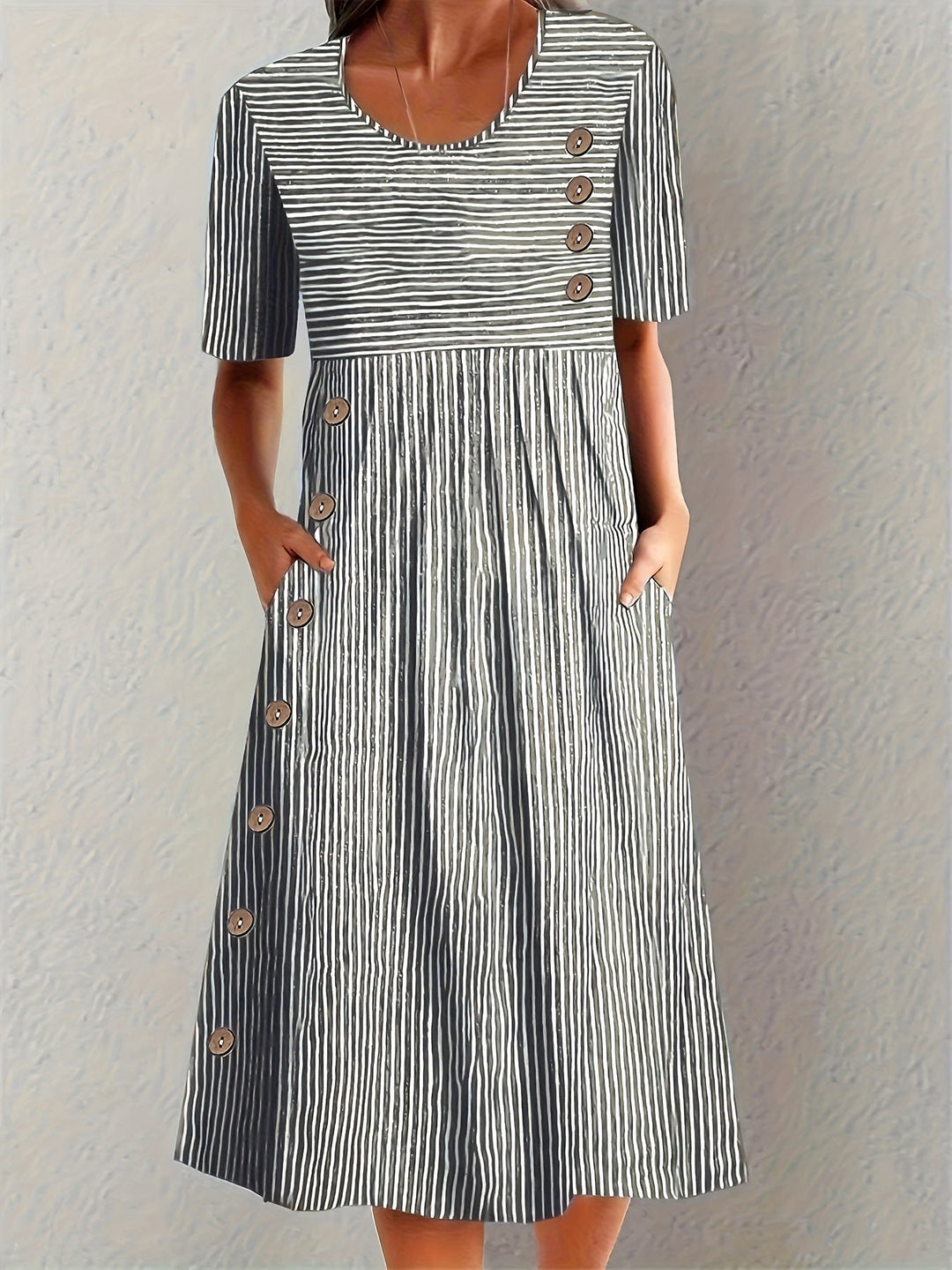 Sofia | Robe d'été rayée