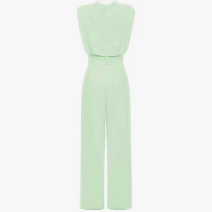 Ariadna | Combinaison élégante sans manches avec ceinture et jambes larges