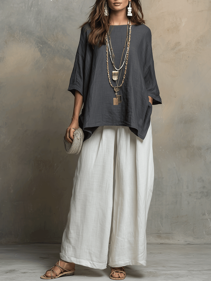 Ensemble Décontracté Minimal Boho