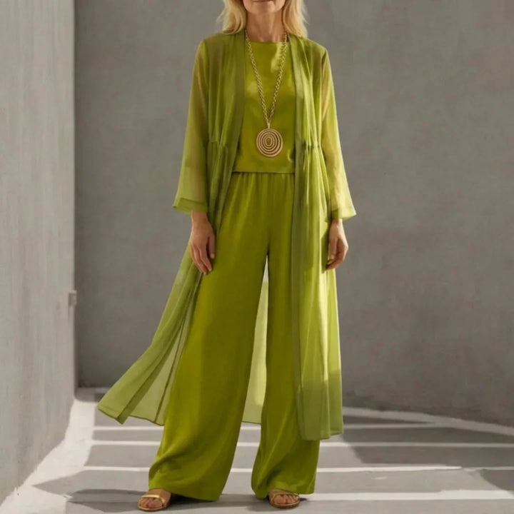 Elvira | Tunique Décontractée et Pantalon Large Coordonné