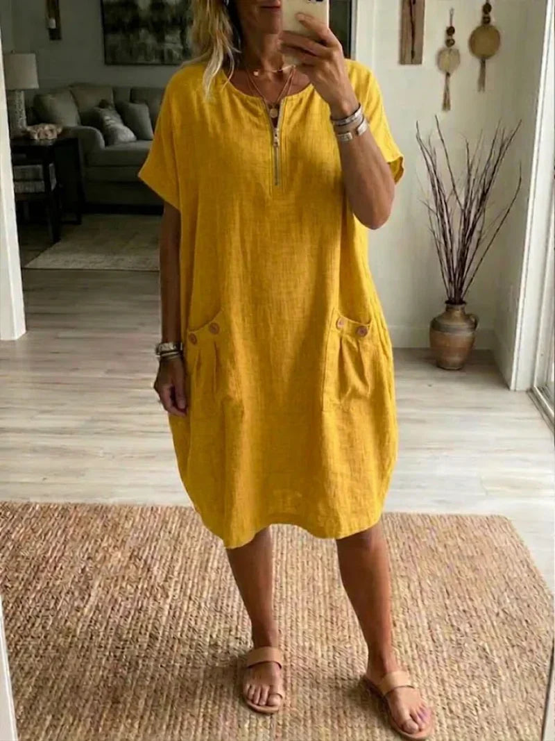 Pascale | Robe Maxi à Zip