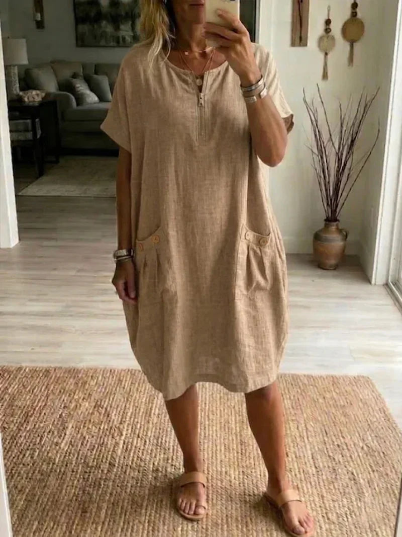 Pascale | Robe Maxi à Zip