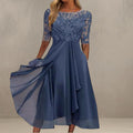 DITA | ROBE MIDI EN DENTELLE ÉLÉGANTE