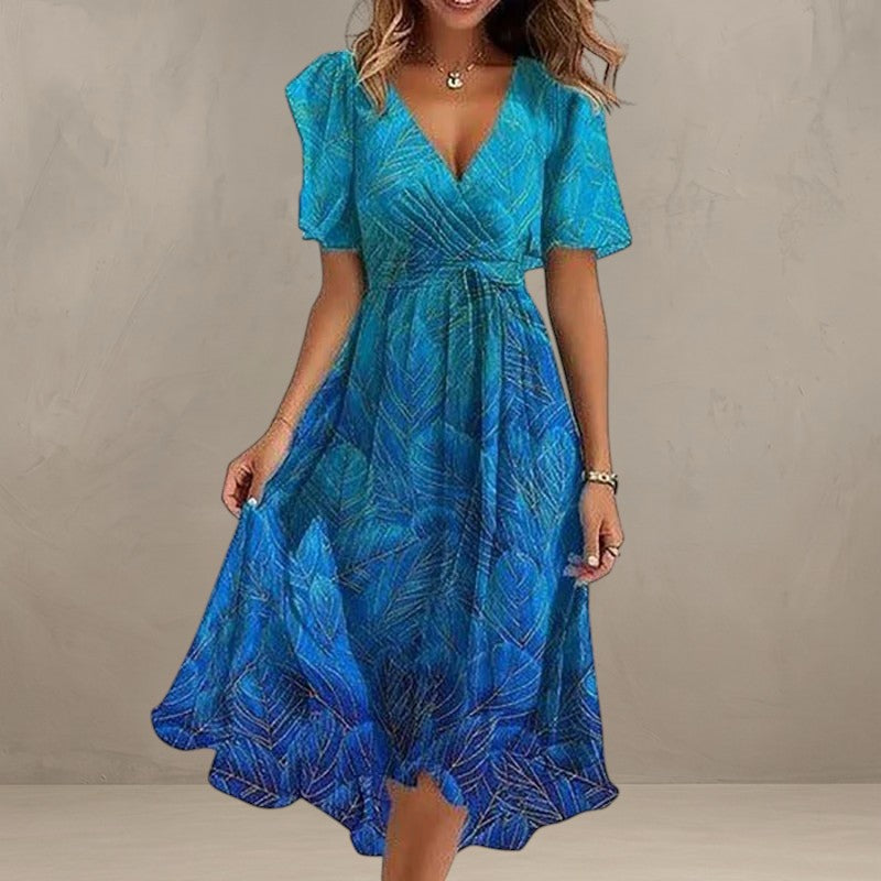 YADA | ROBE ÉLÉGANTE ET COLORÉE