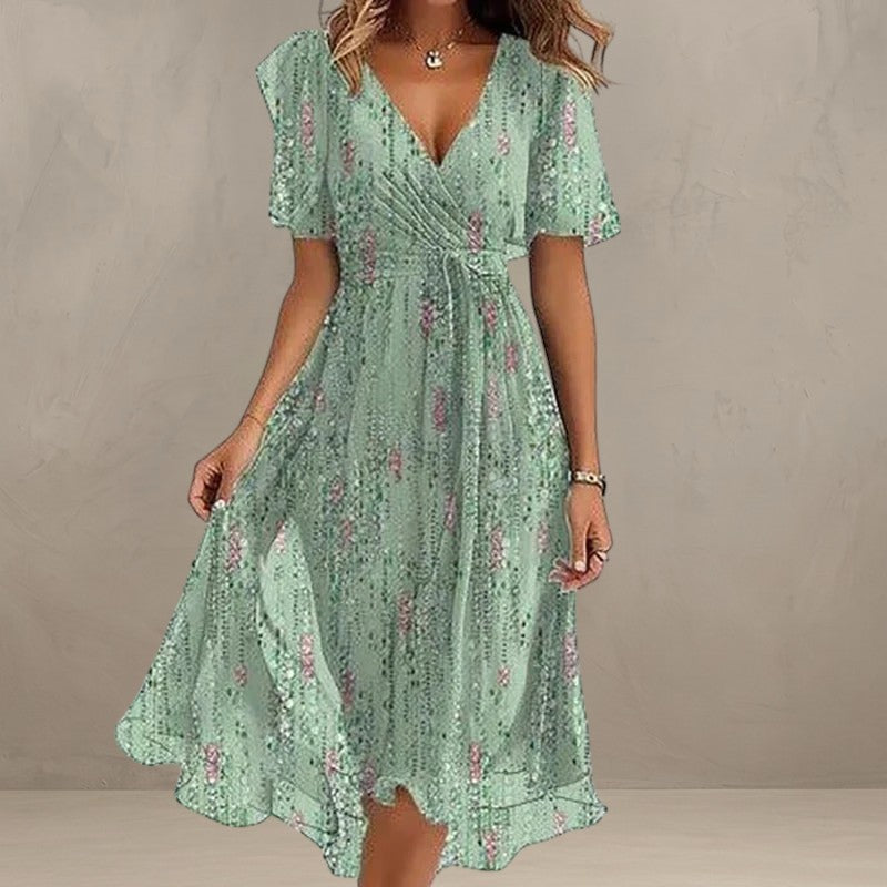 YADA | ROBE ÉLÉGANTE ET COLORÉE