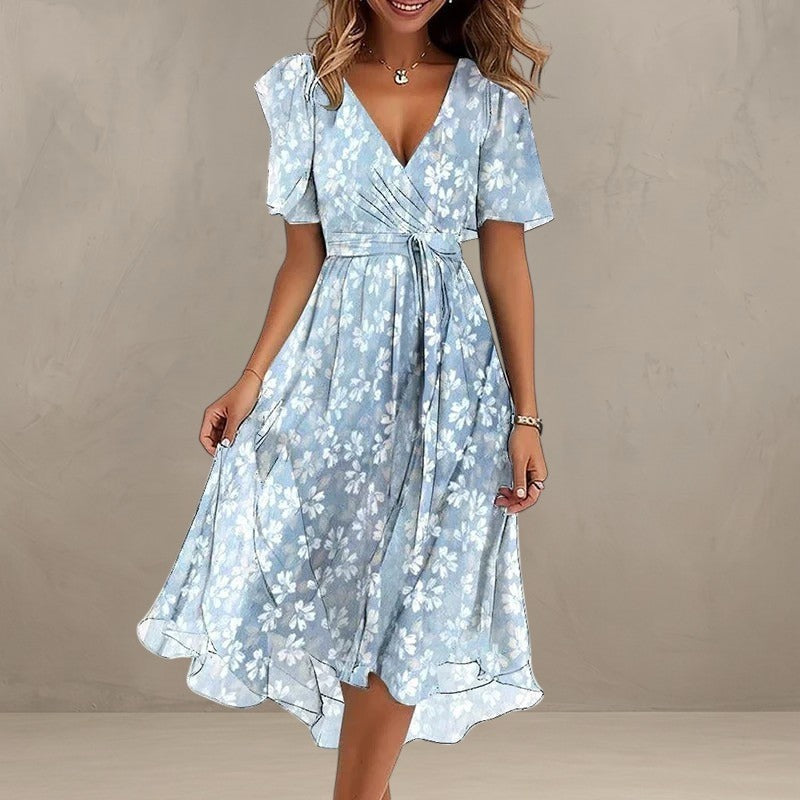 YADA | ROBE ÉLÉGANTE ET COLORÉE